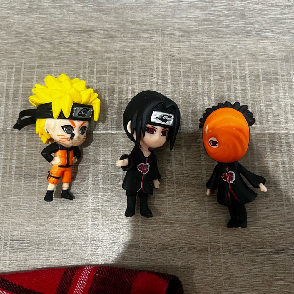 Lot of 3 Naruto Shippuden figures